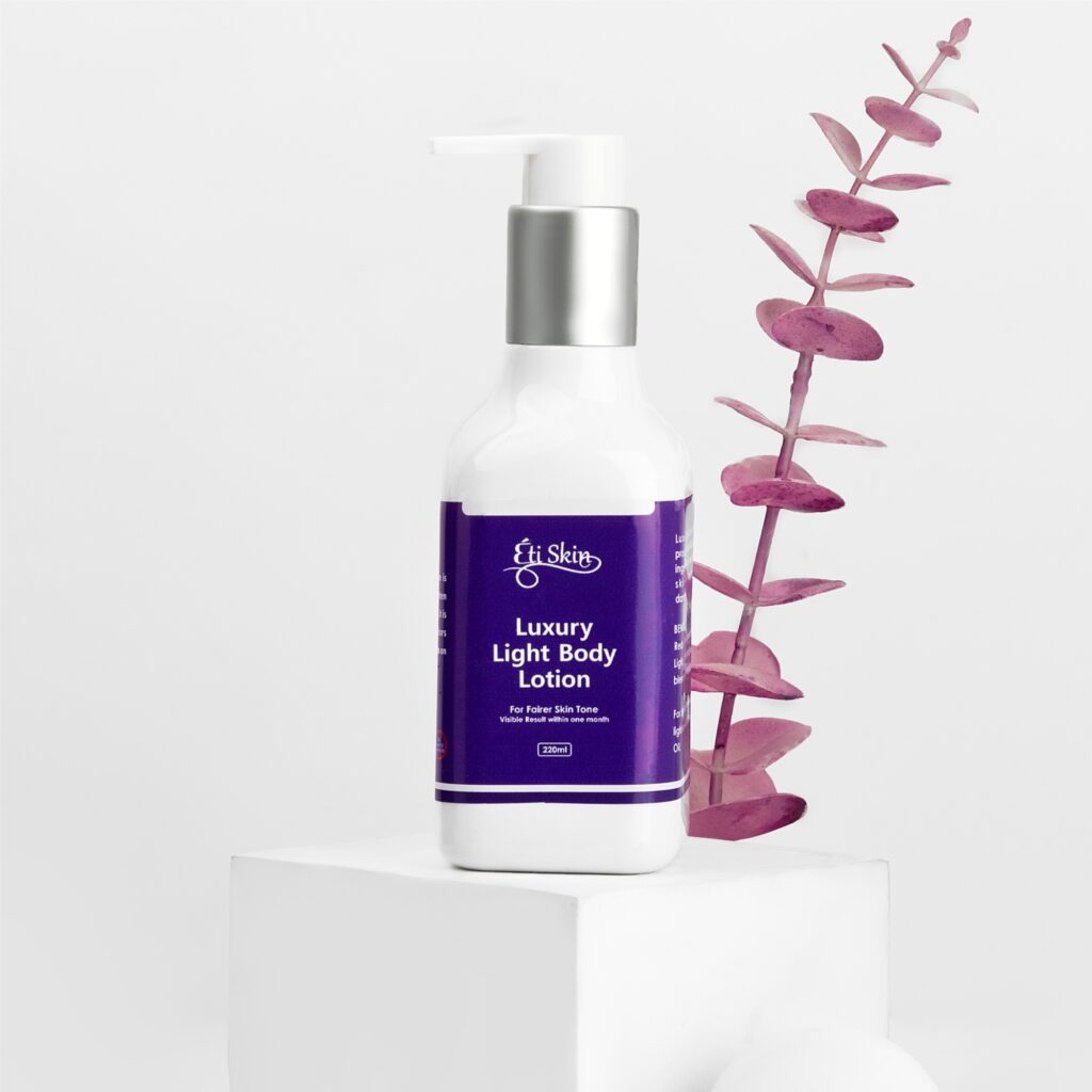 LUXURY LIGHT BODY LOTION 220ml Eti Skin