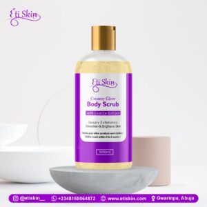 ETI SKIN CREAMY GLOW BODY SCRUB 500ML