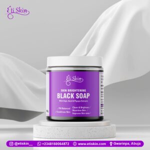 ETI SKIN BRIGHTENING BLACK SOAP 400G
