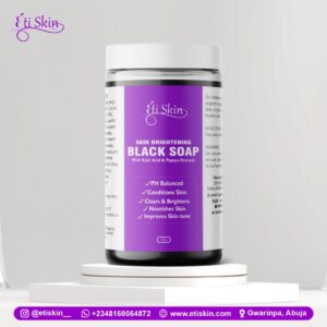 ETI SKIN BRIGHTENING BLACK SOAP 1KG (BIG)